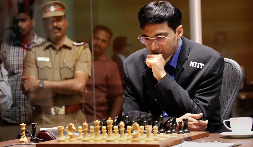 World chess champion Vishwanathan Anand